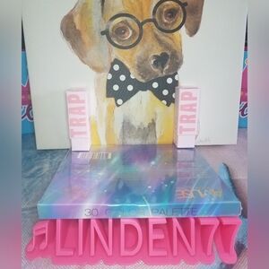 Jeffree Star Velvet Trap Lipstick 2 NIB & Amuse Eyeshadow Palette NIP